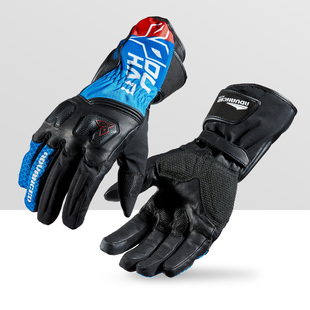 杜汉摩托车机车防水保暖防寒骑士摩旅防摔装备手套男冬季骑行手套