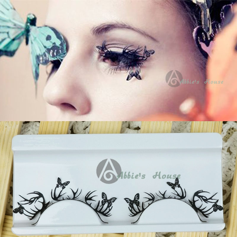 paper-cut False eyelashes WQueen Exaggeration Art party stage Photography Dance butterfly Latin Night showin the Makeup/Perfume/Beauty tools , False eyelashes  category - from Buy2taobao.com to provide professional Taobao agent buy service
