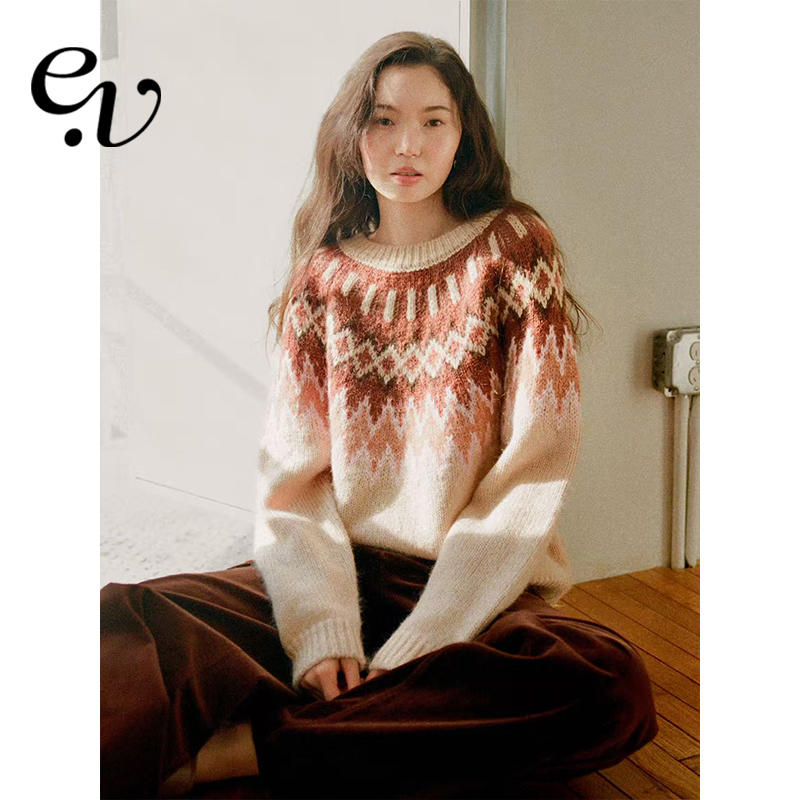 【11月27日20:00 新品2件9折】Even Vintage | 费尔岛毛衣针织衫