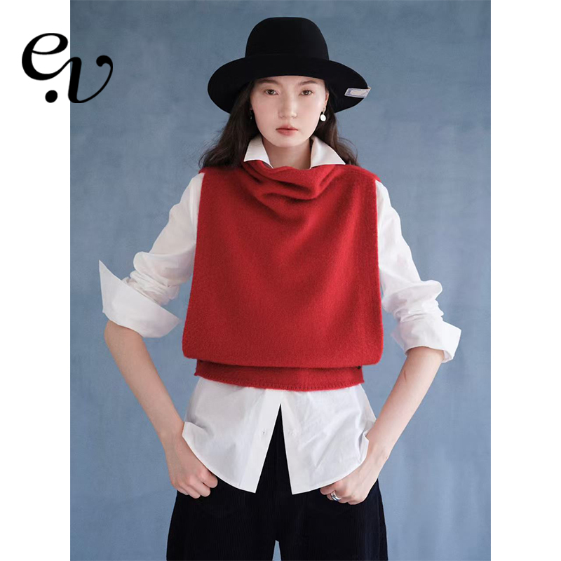 【11月27日20:00 新品2件9折】Even Vintage | 叠穿针织马甲
