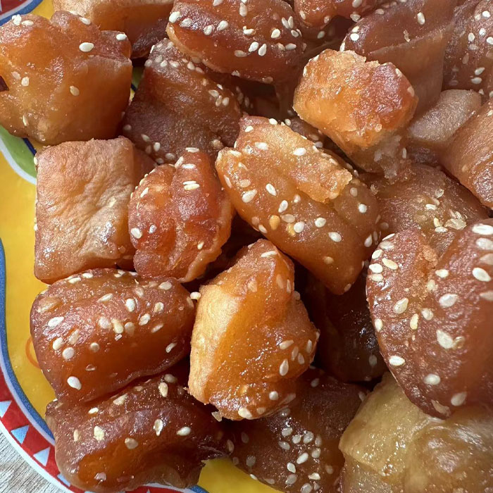 蜜三刀老北京特色美食老字号大顺斋超甜糖耳朵口感