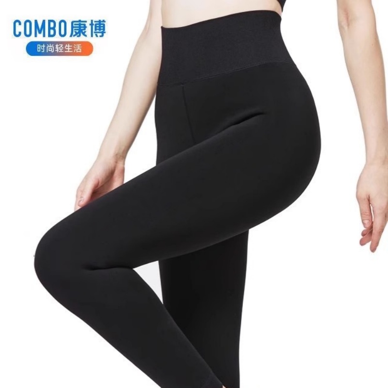 康博女秋冬加绒厚打底裤保