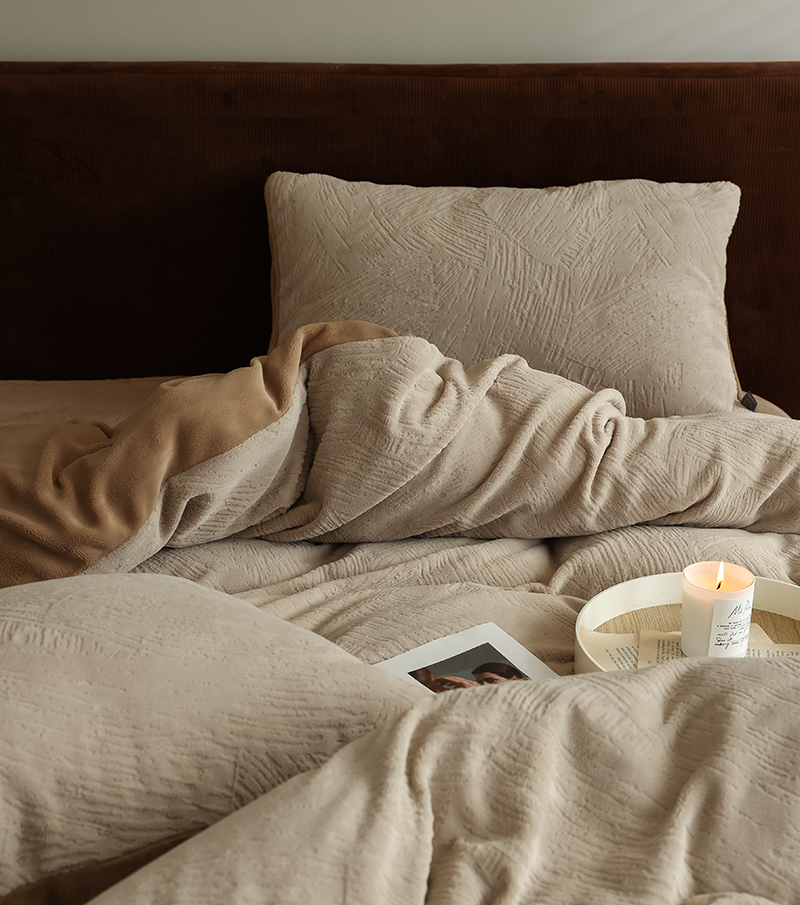 牛奶绒保暖温柔高级气质感