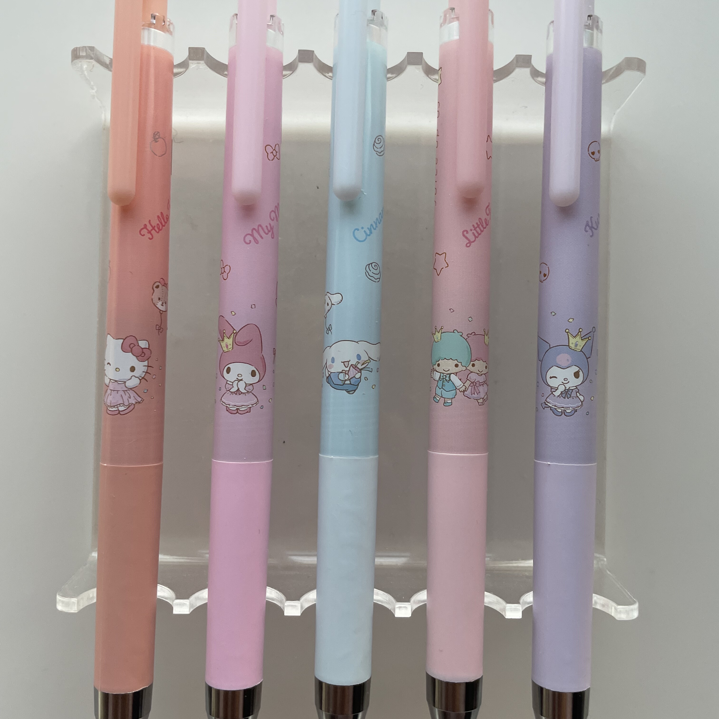 百乐pilot Juice up 限定中性笔玉桂狗大耳狗美乐蒂凯蒂猫