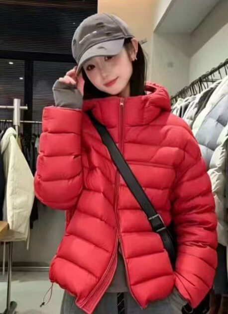 2026冬新韩版宇航员排骨款连羽绒服