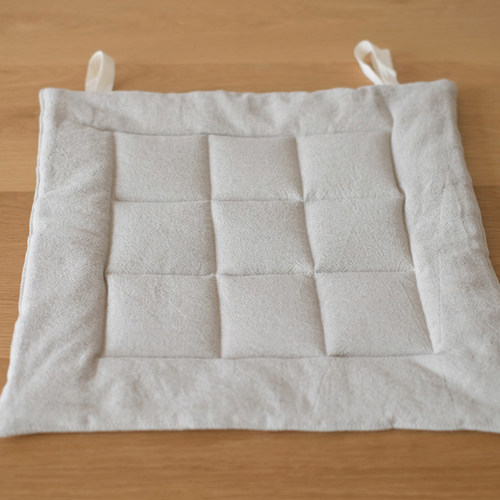 日式四季水洗餐椅垫棉麻