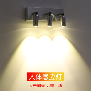 入户门口自动人体感应灯人来即亮楼道走廊过道楼梯感应灯玄关壁灯