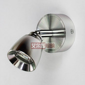 明装 射灯背景墙灯全套聚光灯 led射灯3W卧室壁灯床头灯过道镜前灯