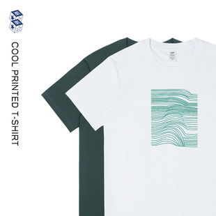 男装 230g简约短袖 T恤男潮流体恤圆领宽松百搭上衣打底衫 女ins 夏季