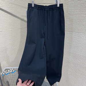 2026年女士休闲裤百搭中年时尚窄版直筒裤松紧腰显瘦气质春秋长裤