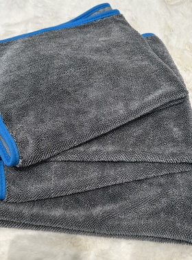 瑕疵处理外贸强捻强吸水抹布洗车巾擦头巾快速吸水毛巾小辫子