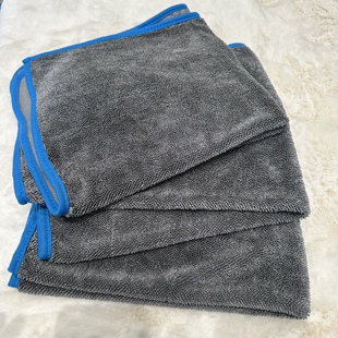 瑕疵处理外贸强捻强吸水抹布洗车巾擦头巾快速吸水毛巾小辫子