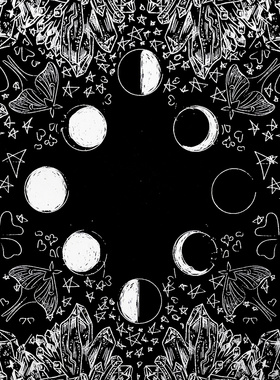 塔牌罗桌布 雷诺曼如尼韦特牌卢恩冰花绒桌布tarot 送收纳袋