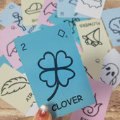 桌游简笔画雷诺曼MARVOLI原创 lenormand