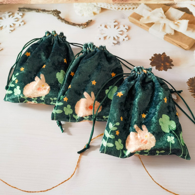 可爱兔兔牌袋口袋版卡牌适用