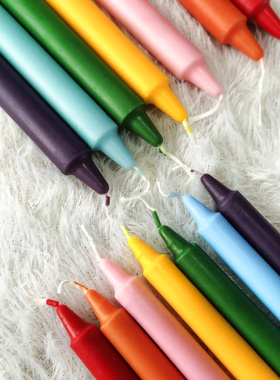 仪式蜡杆蜡手作纯手工蜡蜂蜡大豆蜡