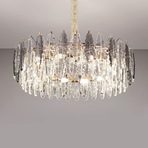 轻奢客厅后现代风水晶艺术吊灯