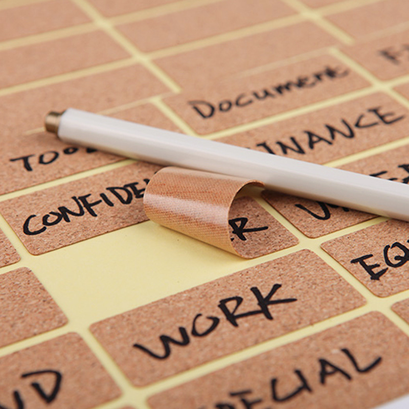 木质家用收纳分类贴mr.mat