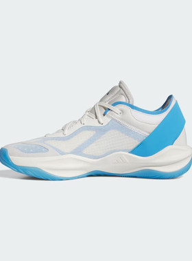 阿迪达斯（adidas）Select2.0 防滑复古白蓝色篮球 男鞋IE7869