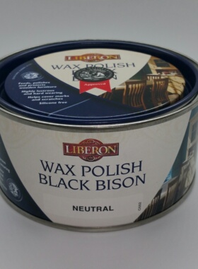 英国原装LIBERON利贝蜜蜂蜡抛光膏红木实木家具家私护理180ML精装
