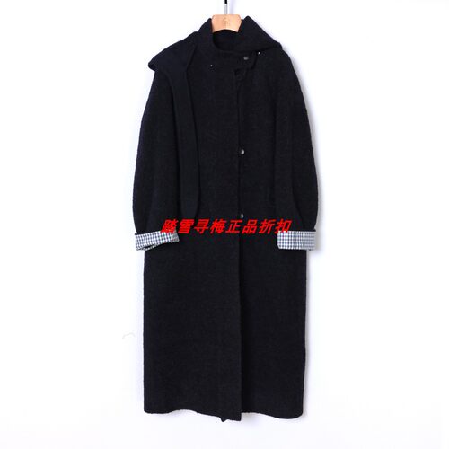 拍前询库存 安所正品女装 VE 2025年冬季羊毛呢外套 GD1D031 包邮