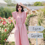 【】法式温柔风甜美减龄衬衫连衣裙7786-P125K188，女装连衣裙，2C069