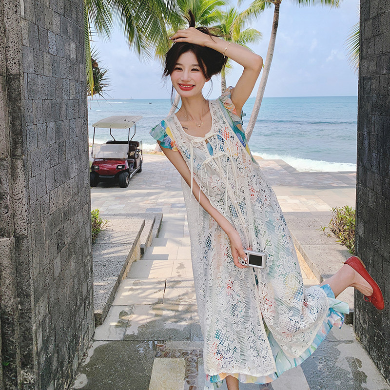 大货数据好88737连衣裙+罩衫套装连衣裙125K178整套P175K248,女装套装/套裙,2C069