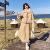 【大货】复古小香风拼毛短外套+半身裙套装3302-P225K338，女装套装/套裙，2C069