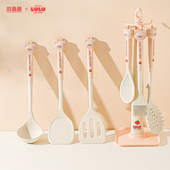 川岛屋&lulu猪联名 硅胶锅铲不粘锅专用炒菜铲子汤勺炒勺厨具套装
