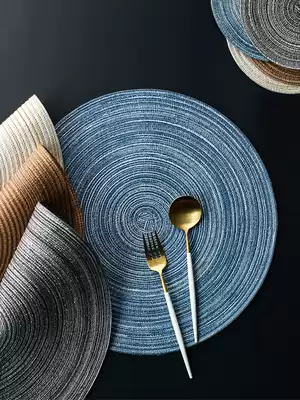 Kawashima house table mat placemat waterproof and oil-proof coasters Pot mat Bowl mat insulation mat Table mat household anti-scalding and heat-resistant