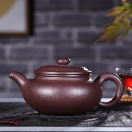 宜兴紫砂壶名家正品王德明纯全手工壶茶具泡茶壶原矿老紫泥仿古壶