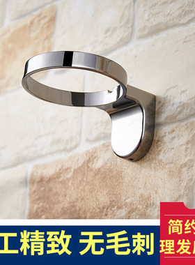 吹风机架子不锈钢 理发店免打孔风筒架收纳架卫生间壁挂置物架