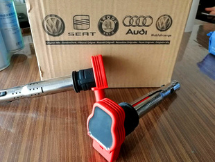 A4LQ5大众迈腾GTI途观尚酷1.8T2.0T点火线圈红头增强型高压包
