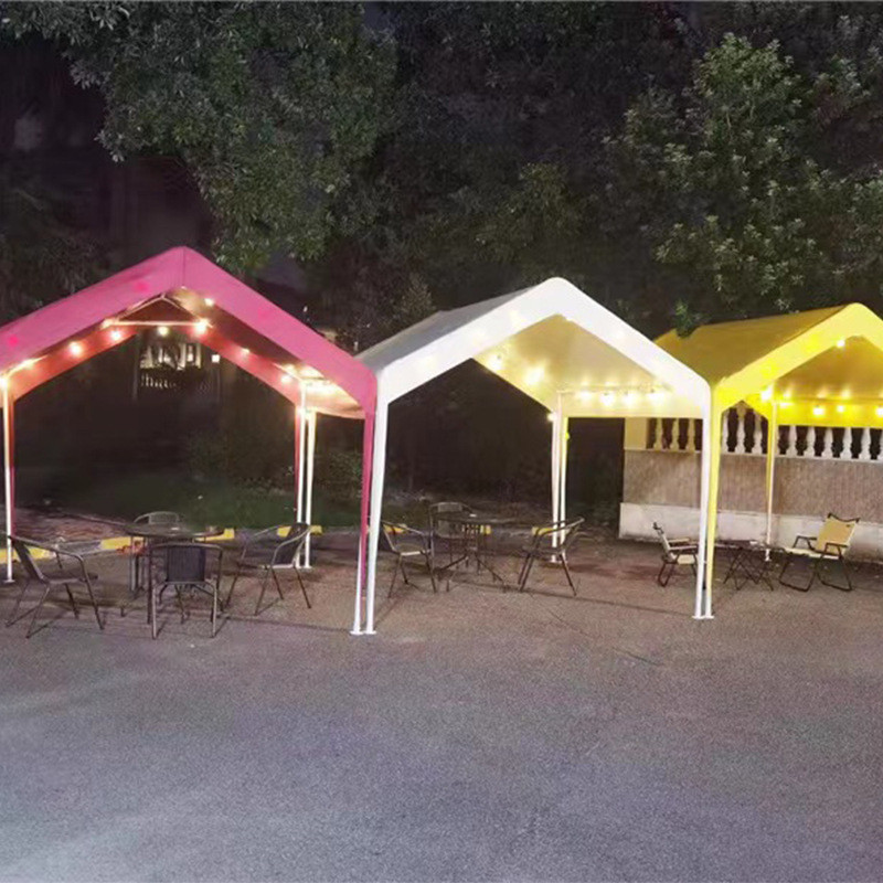 户外汽车遮阳棚停车棚家用防晒移动车棚网红打卡蓬夜市蓬棚子雨棚