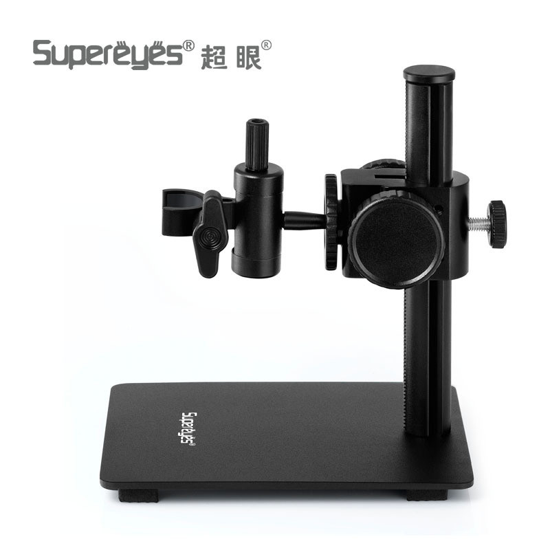热销超眼数码电子显微镜万向精密升降属微动调节铝合金支架支架z0