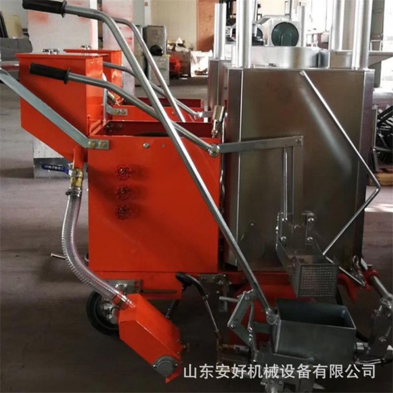热销厂家现货供应划线标线划线一体机 道路手推式车 马路划线机