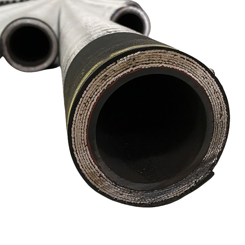 高压胶管液压油管煤矿用编织钢丝液压油管总成工程机械用橡胶管