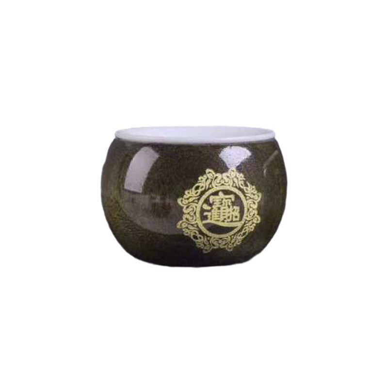 批发金丝楠木阴沉木家用内胆陶瓷工艺杯古典木质茶杯办公茶具
