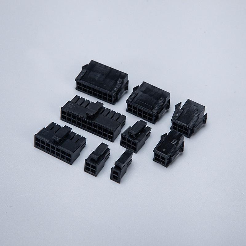 供应MX3.0母壳双排连接器3.0mm间距43020-2x2R小5558接插件