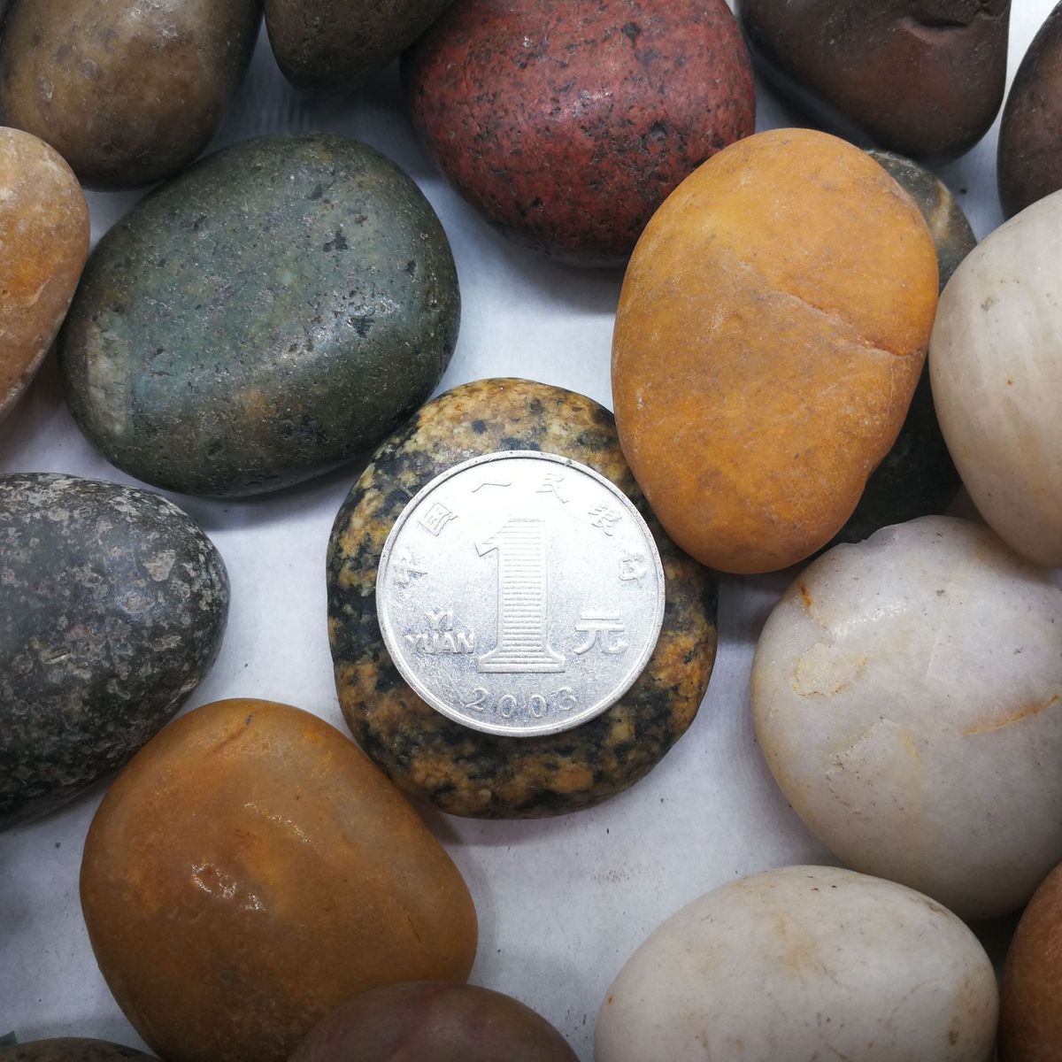 五彩天然园林建筑鹅卵石南京天然铺路鹅卵石雨花石