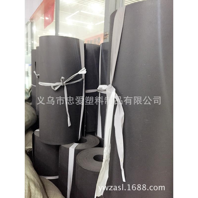 厂家直销优质pe板塑料箱包内衬袋黑色0.8毫米帽檐板手板底板卷材