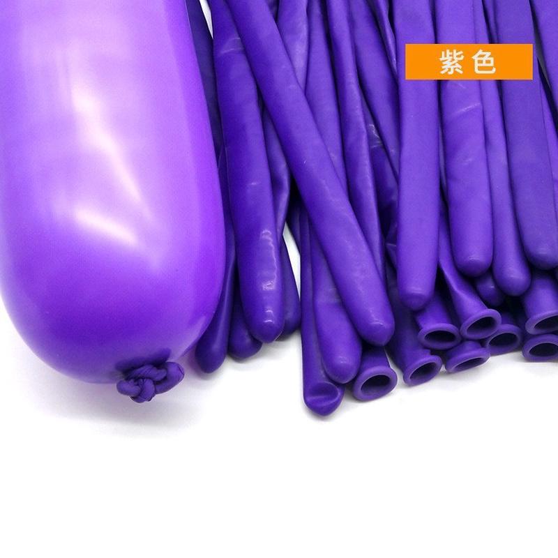 360长条彩色创意魔术气球动物编织造型儿童派对开业套装气球布置