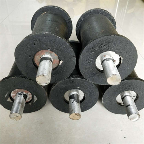 热销煤矿井下钢丝绳铸钢地滚 滚轮焊接地滚 铁路轨道用焊接地钢管