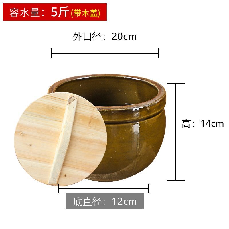 酒酿容器米酒罐带盖醪糟坛子甜酒土陶老式酿酒家用陶瓷米酒发酵缸