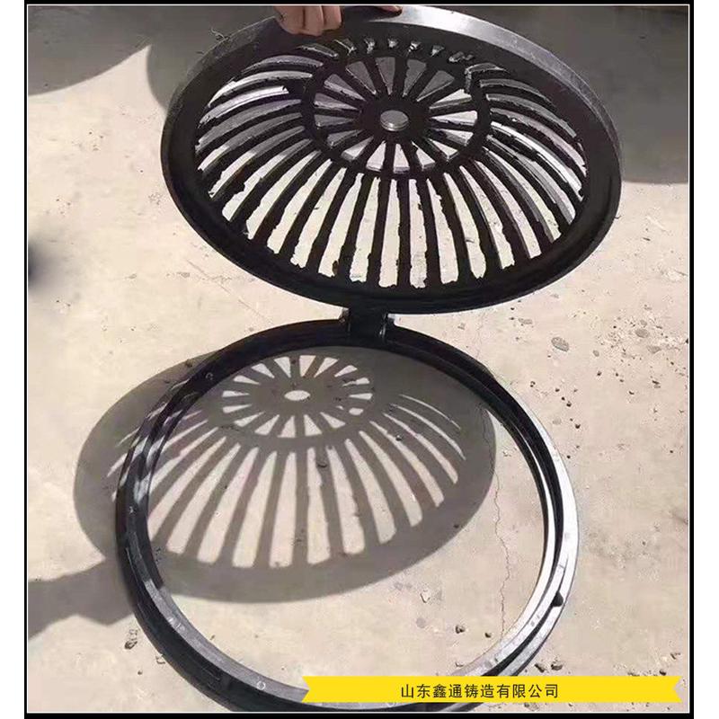 热销厂家直供铸铁溢流井圆形溢流井盖城市海绵用溢流井dn700井盖