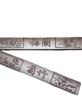 加工镇尺黑檀木雕刻定制书法雕龙镇纸文房摆件家居工艺红木木质