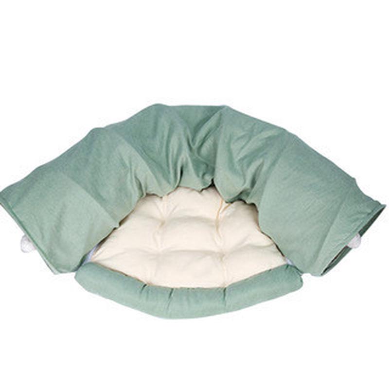 猫隧道猫窝满月猫隧道猫通道可折叠半月款四季可用可拆洗宠物窝