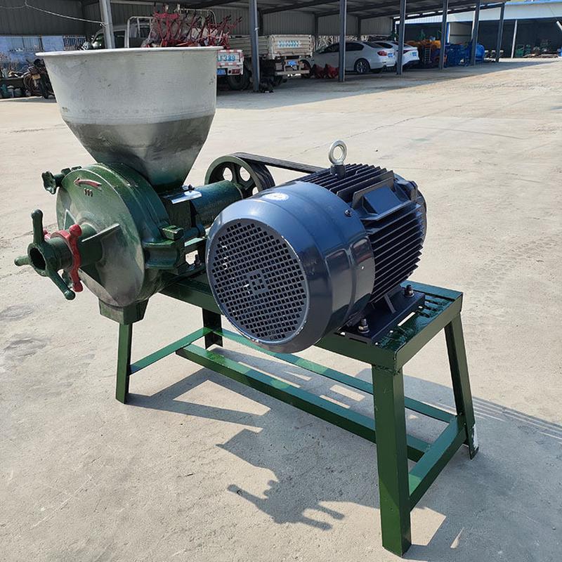 热销sl-300型三相电高粱磨机糊摊煎饼打糊机黄豆磨浆机