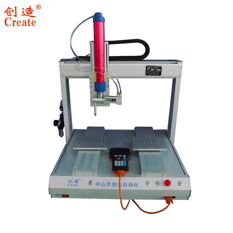 四全自动硅胶ab胶热熔胶快干胶uv刷胶涂胶三轴点胶机轴平台打胶机