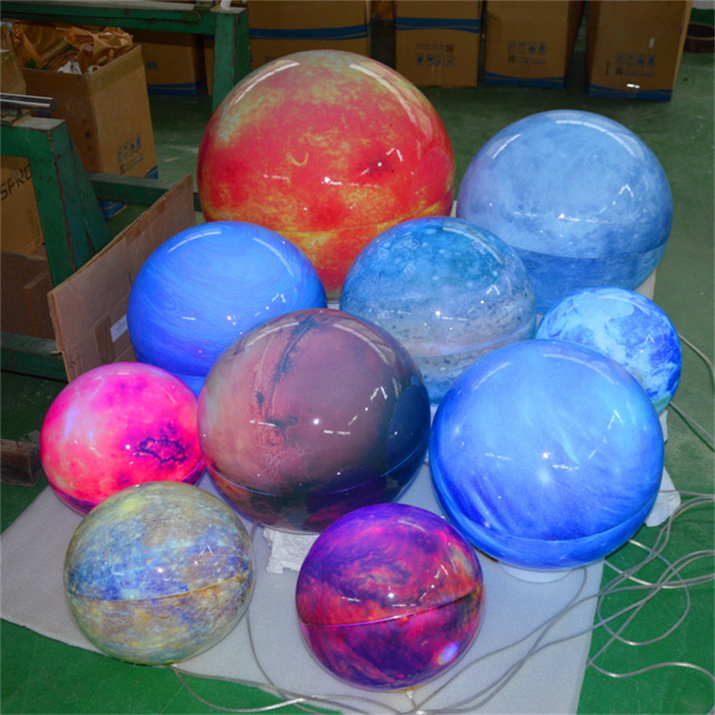 大号天体仪模型九大行星道具亚克力星球仪装饰星球仪科教大地球仪